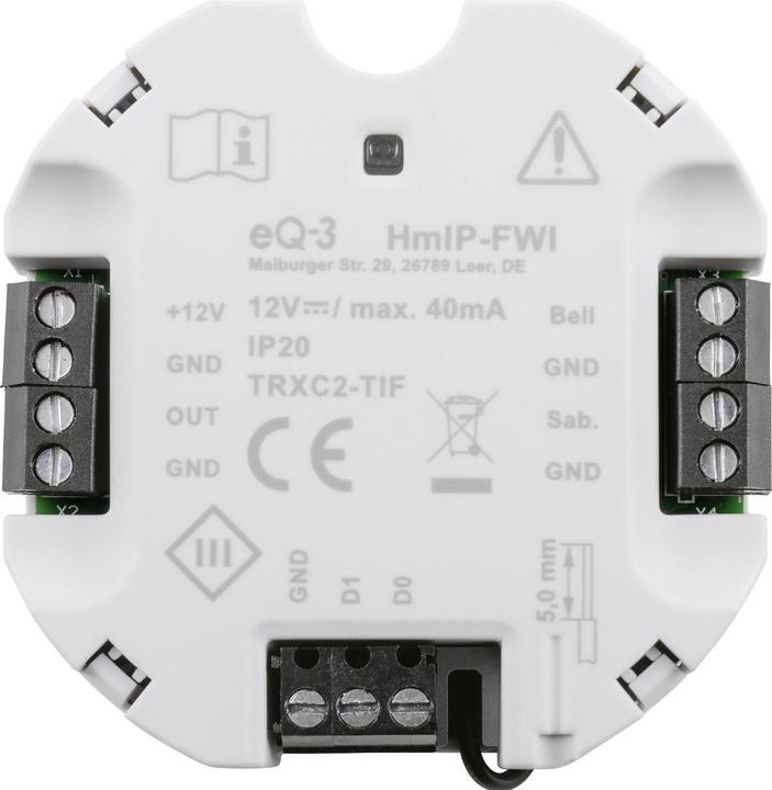 Produktbild Homematic IP Smart Home Wiegand Schnittstelle (Schaltaktor)