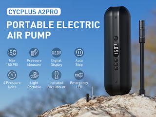 Actual product image Cycplus Air pump A2