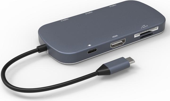 Actual product image picked. USB-C hub (USB-C, 7 Ports)