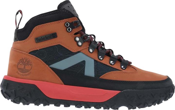 Actual product image Timberland Mens Waterproof Leather Mid Cut Lace Up Hiking Boots (42)