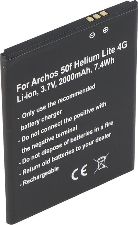 Produktbild AccuCell Akku für Archos AC50FHE Akku AC50FHELI Archos 50f Helium Lite 4G, GX395872