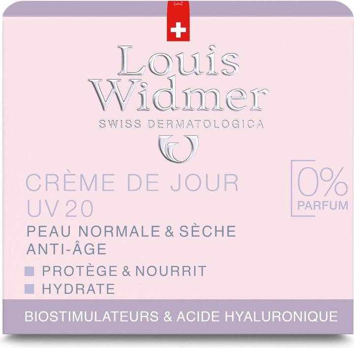 Actual product image Louis Widmer Day cream UV unscented (50 ml, Day cream, SPF 20)