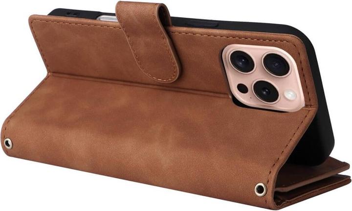 Immagine prodotto Cover-Discount iPhone 16 Pro - Custodia a portafoglio con cordino (Apple iPhone 16 Pro)