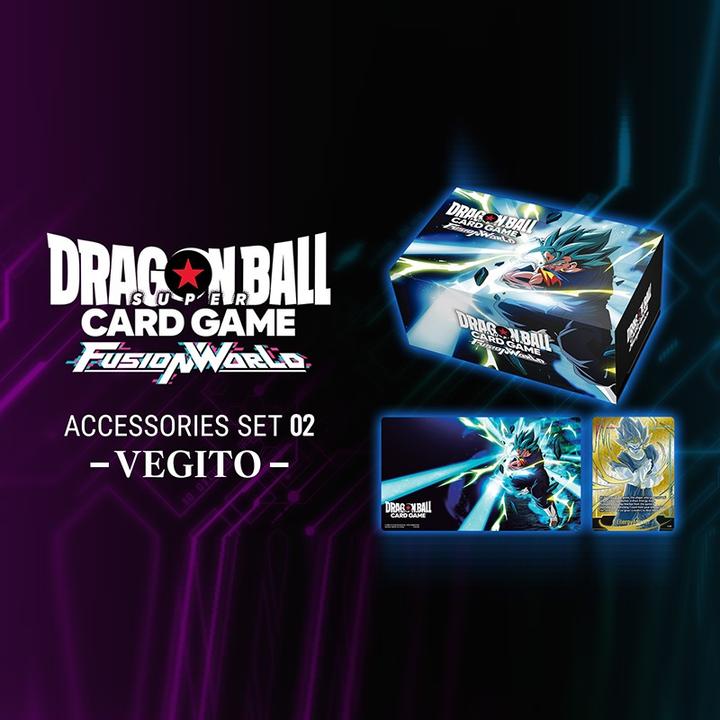 Productafbeelding Dragon Ball Fusion Wereld Accessoires Set 02 - Vegito NL (Engels, Booster Pack)