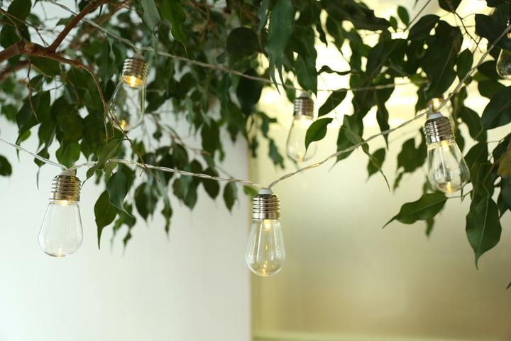 Immagine prodotto Kikkerland Luci di stringa a lampadina Edison (2 m)