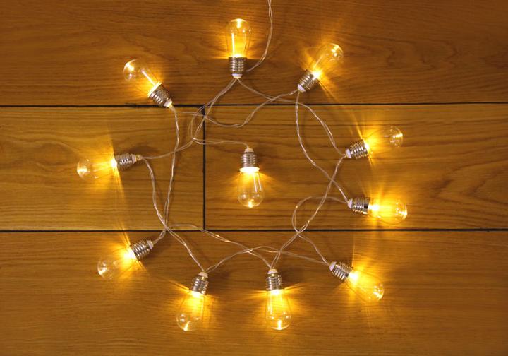 Immagine prodotto Kikkerland Luci di stringa a lampadina Edison (2 m)