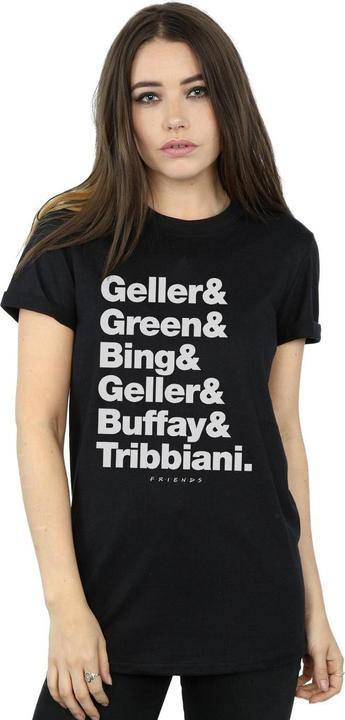 Produktbild Friends Surnames Text TShirt (S)