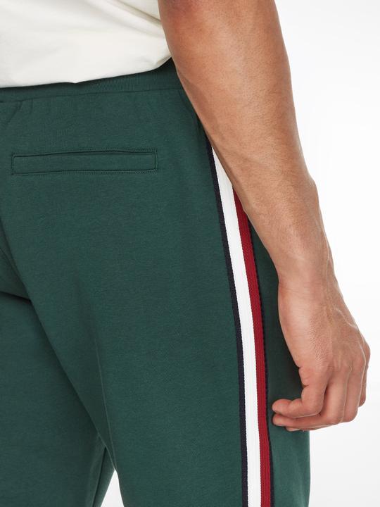 Immagine prodotto Tommy Hilfiger Pantaloni della tuta da uomo Global Stripe Sweatpants, Hunter, L (L)