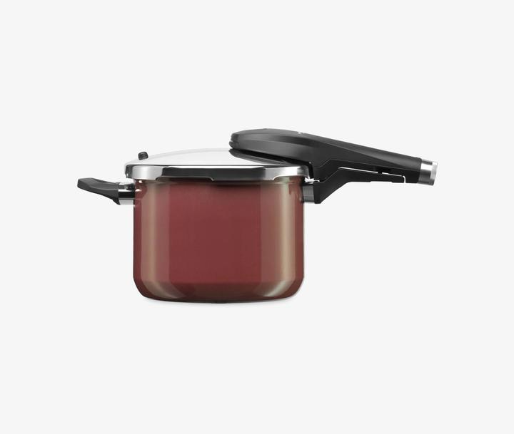 Actual product image WMF Pressure Cooker FUSIONTEC Red (22 cm, Steam cooker, Merger technology)
