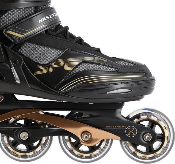 Produktbild Nils Inlineskates Extreme NA2150 schwarz-goldene Farbe - 42 (42)