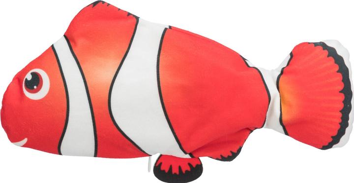 Actual product image Trixie Wriggle fish toy, cat toy, white (Catmint toy)
