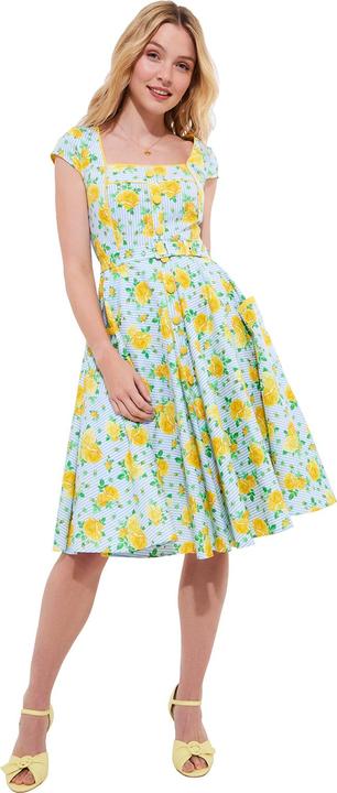 Produktbild Joe Browns Belted Floral Knee Dress (36)