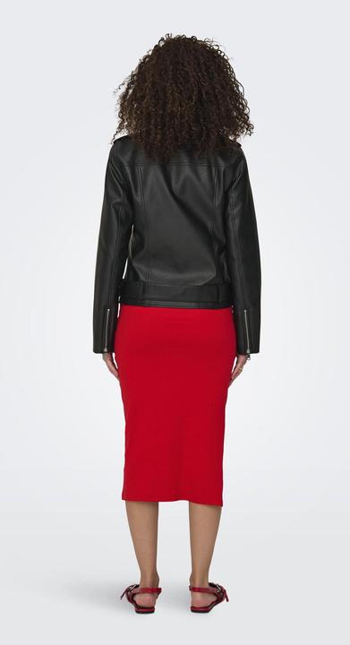 Actual product image Only Onlmille Faux Leather Biker Jacket Otw (L)