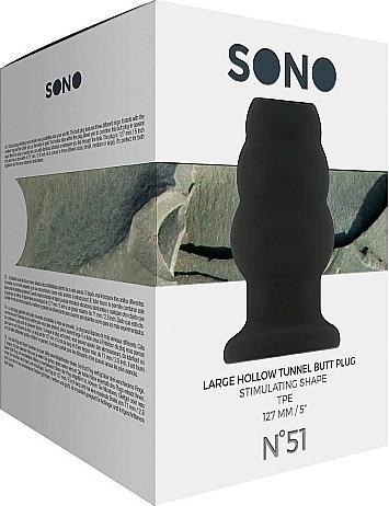 Produktbild Shots No.51 - Large Hollow Tunnel Butt Plug - 5 Inch