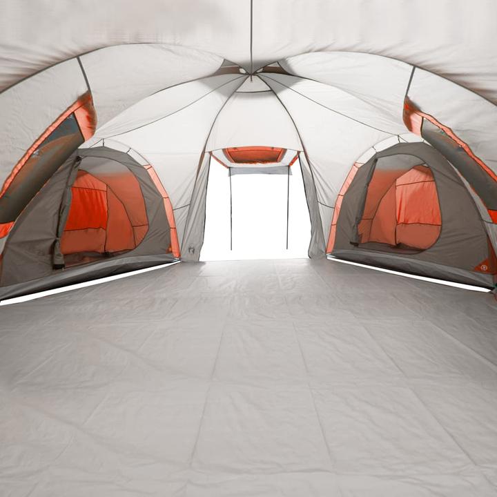 Produktbild VidaXL Campingzelt 12 Personen & Orange 840 x 720 x 200 cm 185T Taft (Kuppelzelt, 24.50 kg, 9+ Personen)