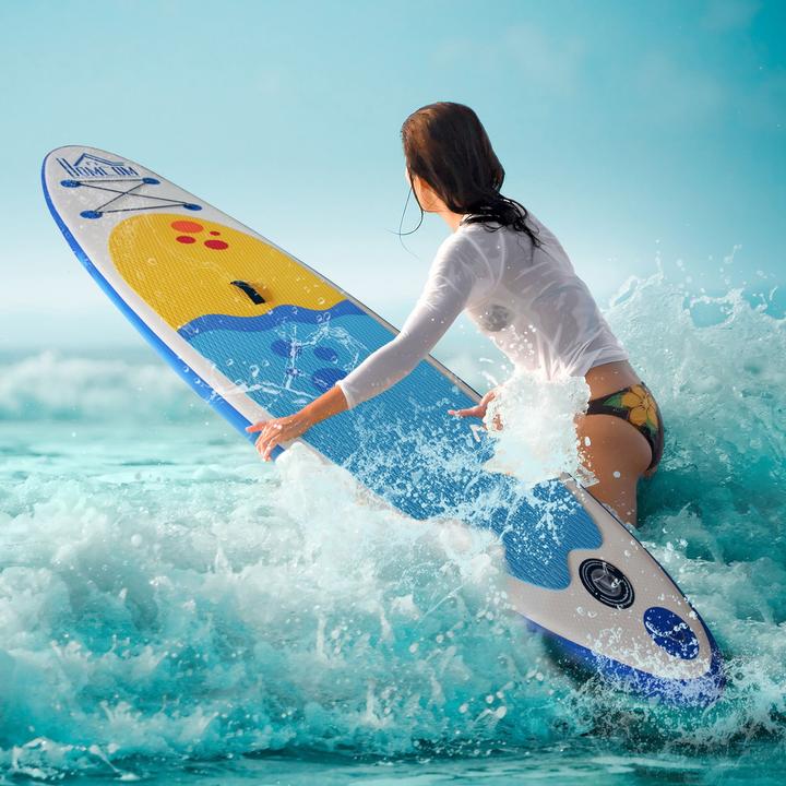 Produktbild Homcom Aufblasbares Surfbrett mit Paddel
