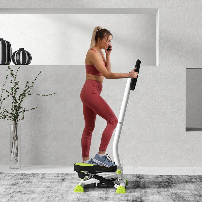 Actual product image Swisshandel24 Stepper Fitness Swing Stepper inkl. LCD Bildschirm & Handgriff