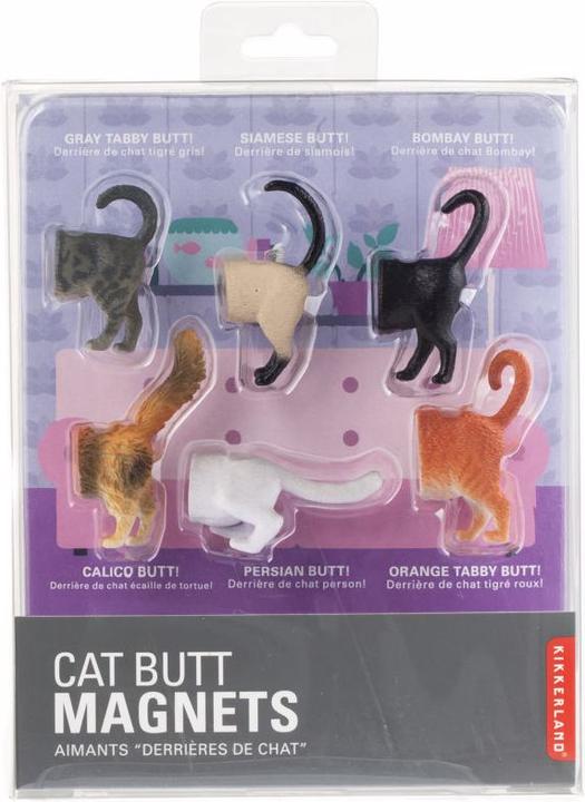 Produktbild Kikkerland Cat Butt (6 x)