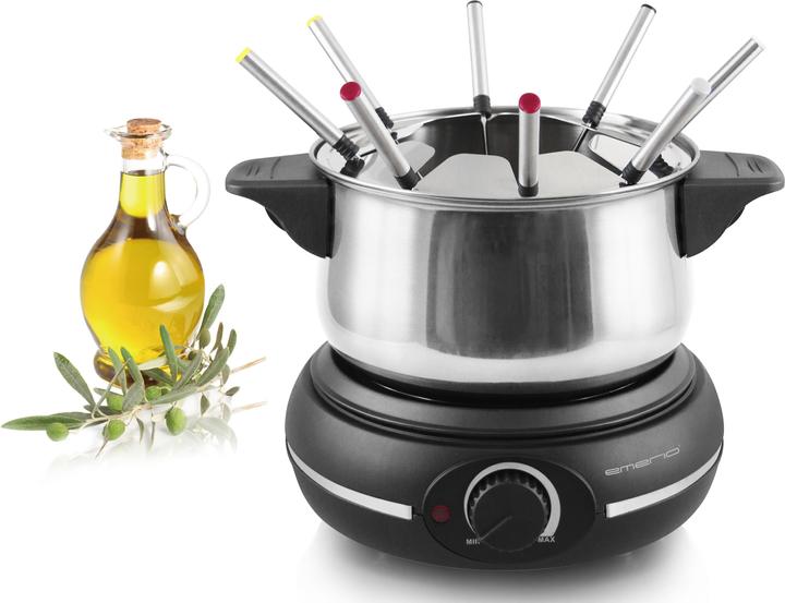 Image du produit Emerio Fondue (Fondue bourguignonne, Fondue chinoise, Fondue au chocolat, Fondue au fromage)