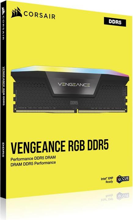 Produktbild Corsair Vengeance RGB (2 x 32GB, 5600 MHz, DDR5-RAM, DIMM)