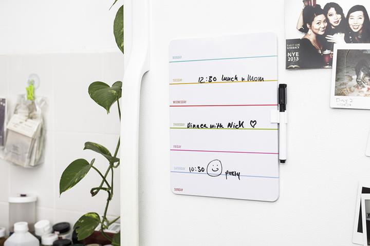 Produktbild Kikkerland Dry Erase Board Weekly (19 x 24 cm)