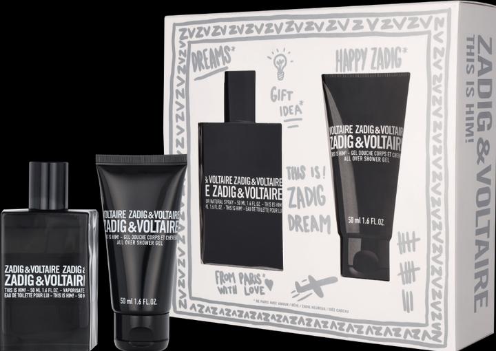 Image du produit Zadig & Voltaire This is Him! Noël 2023 Eau de Toilette 50 / Gel Douche (Eau de toilette, 100 ml)