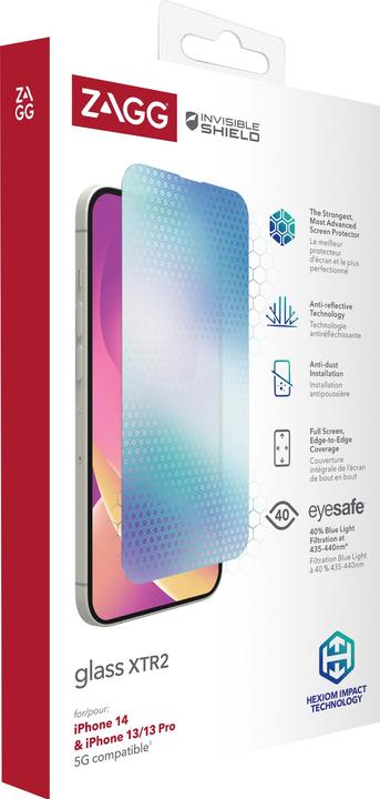 Image du produit Zagg Invisibleshield Glass Xtr Am (1 pièce(s), Apple iPhone 13)