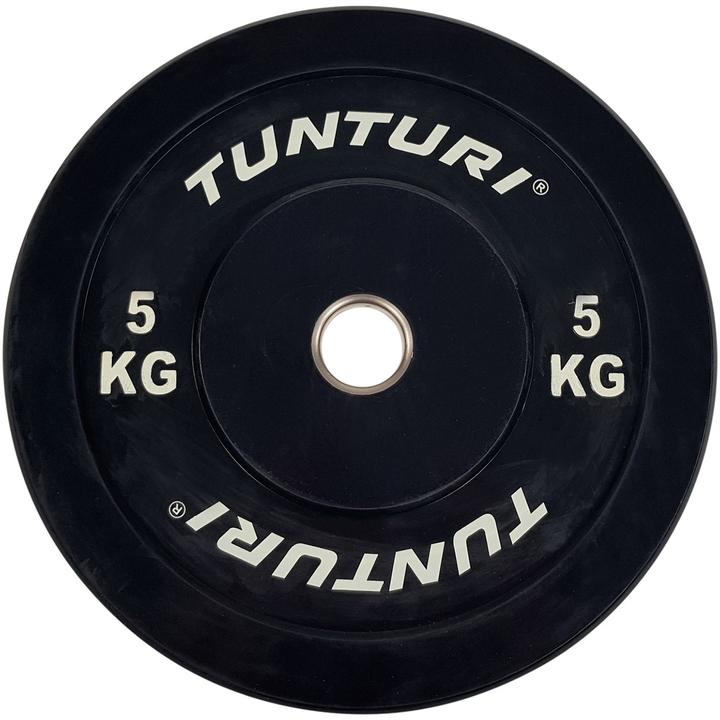 Tunturi Bumper Plate Hantelscheiben 50 mm 5 kg (1 x 5 kg)