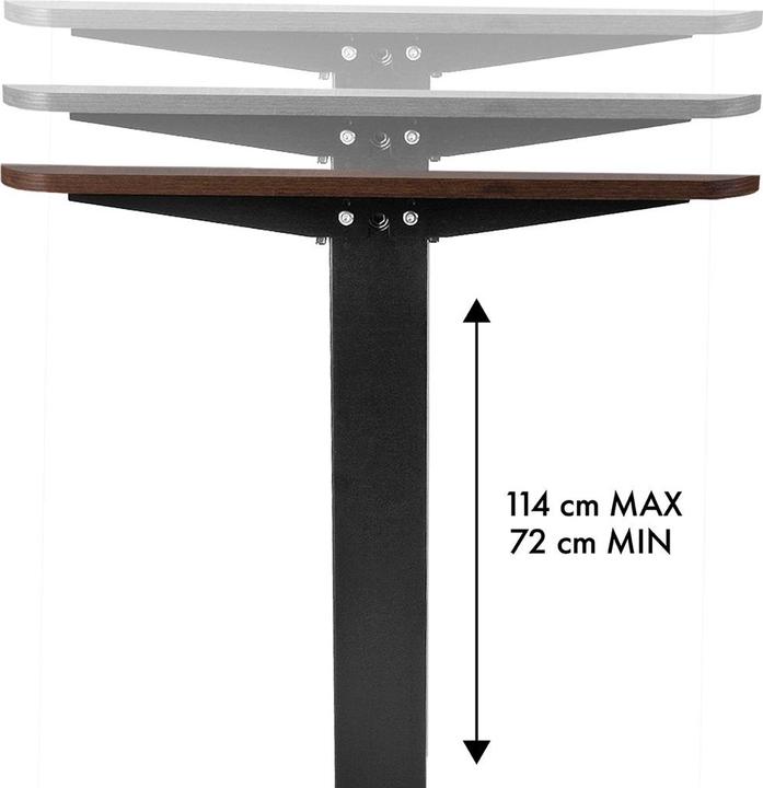 Image du produit Maclean Bureau à hauteur réglable électriquement ER-451, 120x60cm