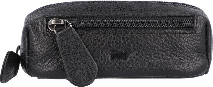 Actual product image Braun Büffel Prato leather key case 9 cm