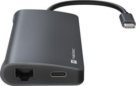 Produktbild Genesis HUB USB-C 8 IN 1 FOWLER 2 3X USB 3.0 HUB HDMI 4K USB-C (USB-C, 8 Ports)