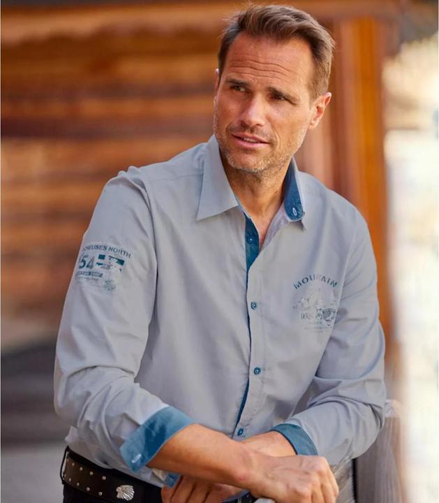 Actual product image Atlas For Men Mens Pilot Shirt (L)