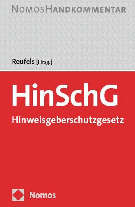 Actual product image Hinweisgeberschutzgesetz (German, Martin J. Reufels, 2024)
