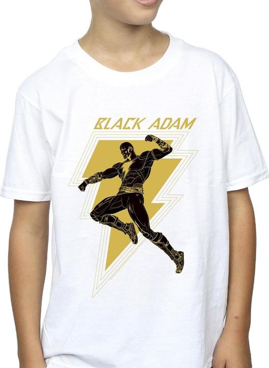 Immagine prodotto Black Adam Golden Bolt Chest Maglietta Ragazzi (140, 146)