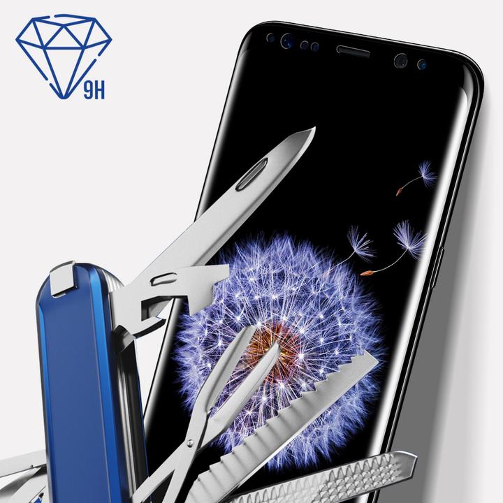 Produktbild 3MK Hardglass Max Bildschirmschutz (1 Stück, Samsung Galaxy S9)
