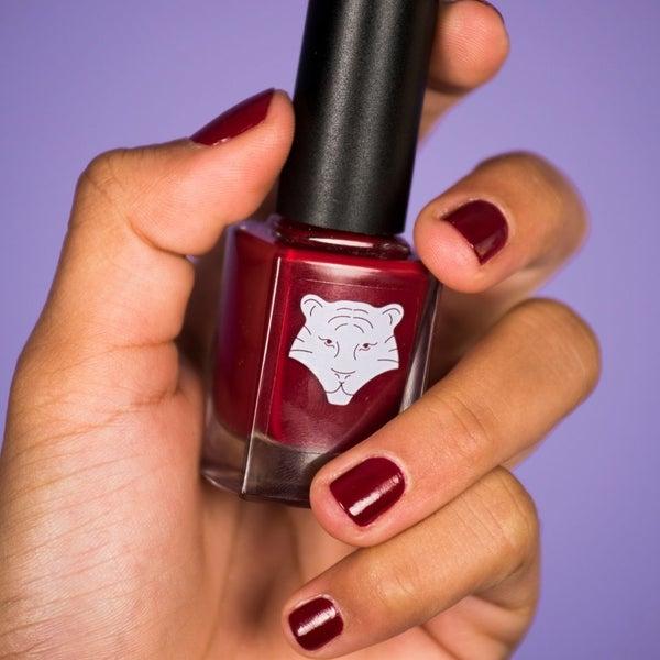 Image du produit All Tigers Vernis à ongles naturel & vegan (207 Bordeaux, Vernis couleur)