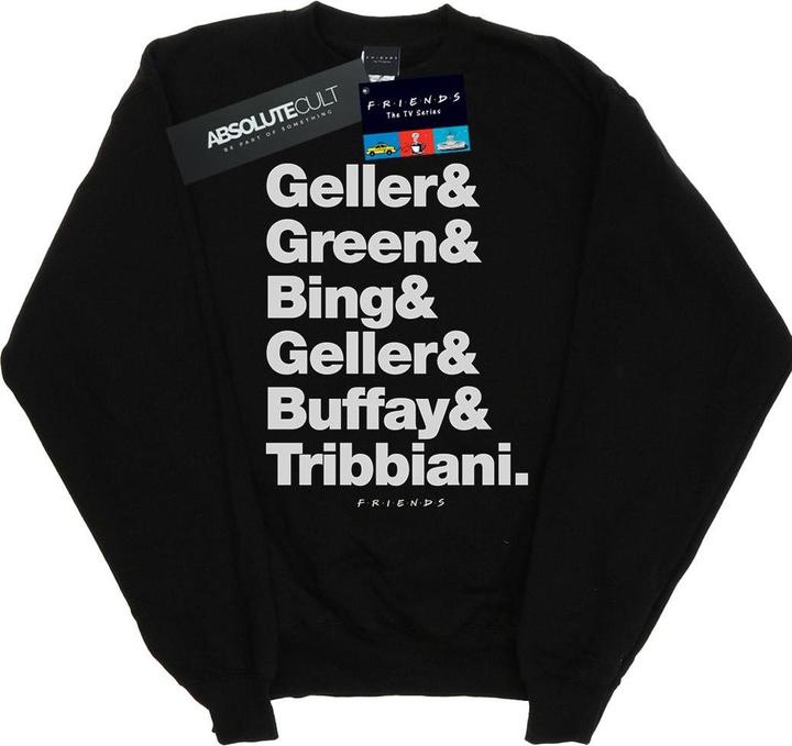 Friends Surnames Text Sweatshirt (M)