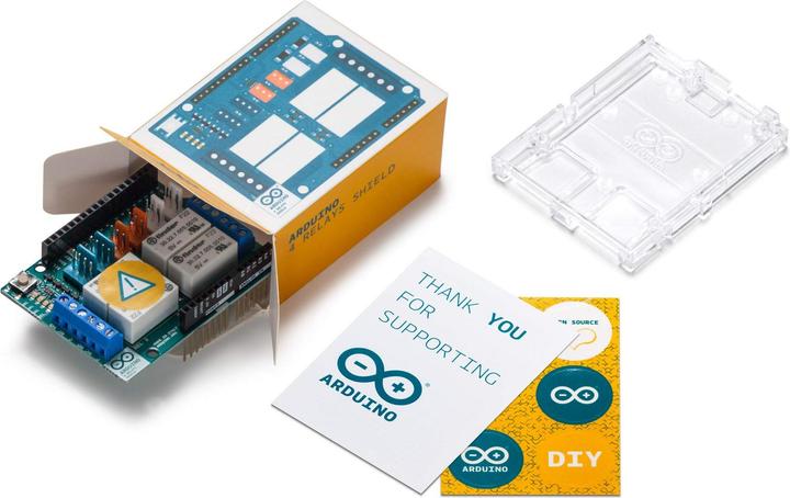 Actual product image Arduino 4 Relays Shield