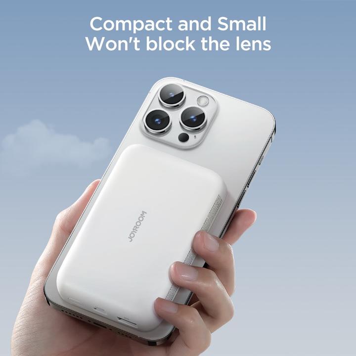 Actual product image Joyroom Mini Magnetic Wireless Powerbank (20W) (10000 mAh, 20 W, 15 Wh)