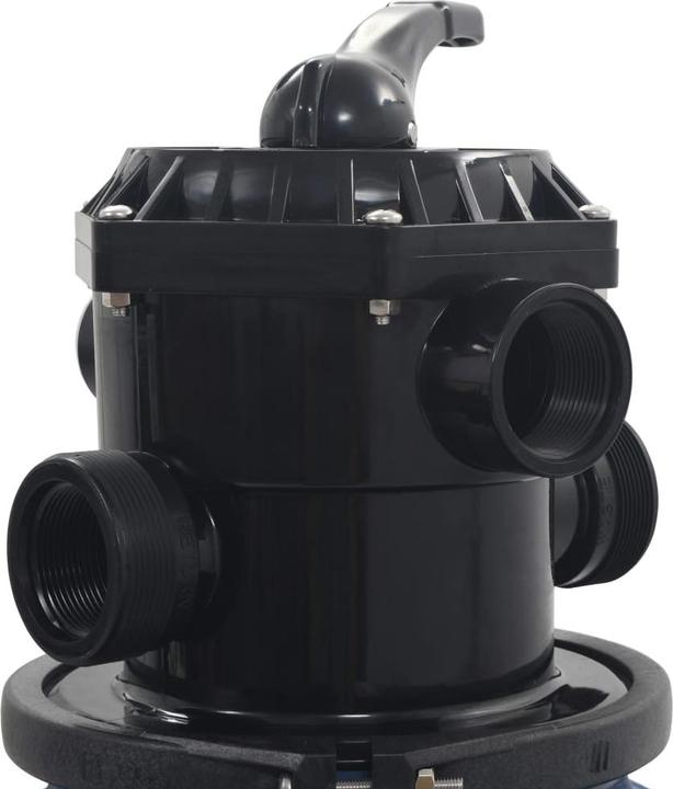 Actual product image VidaXL Sandfilter für Pool mit 6-Positionen-Ventil, blau, 560 mm