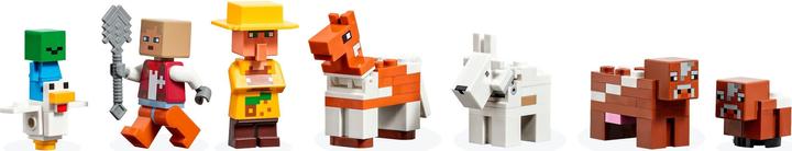 Actual product image LEGO The red barn (21187, LEGO Minecraft)