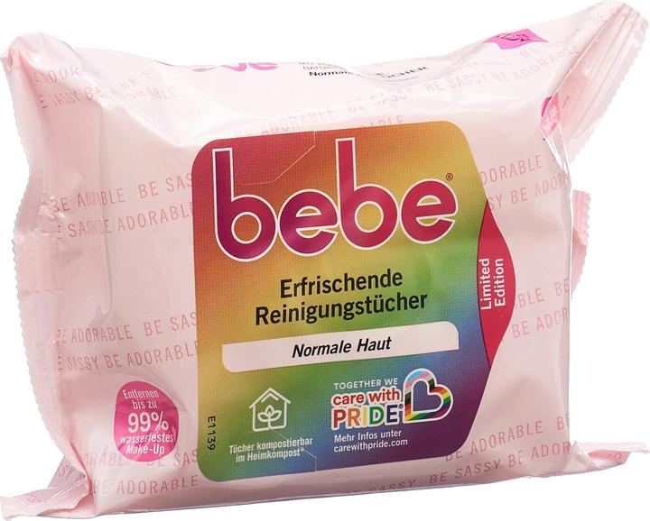 Image du produit Bebe Lingettes nettoyantes 25 pièces, Rafraîchissant (Chiffons de nettoyage, 520 ml)