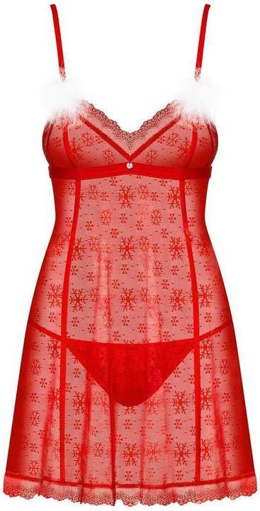Produktbild Obsessive Claussica Babydoll, Thong M/L (M/L)