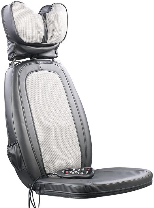 Actual product image Newgen medicals Shiatsu seat cover with neck massage and IR deep heat