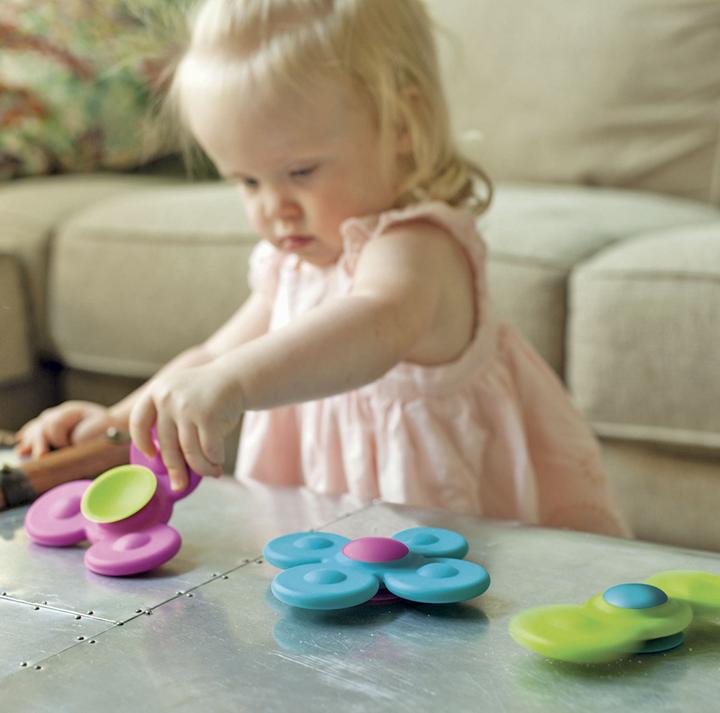 Produktbild Fat Brain Toys Squigz mit Drehelementen