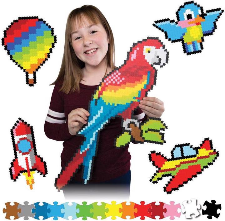 Actual product image Fat Brain Toys Jixelz Set Up in the Air (700 pieces)