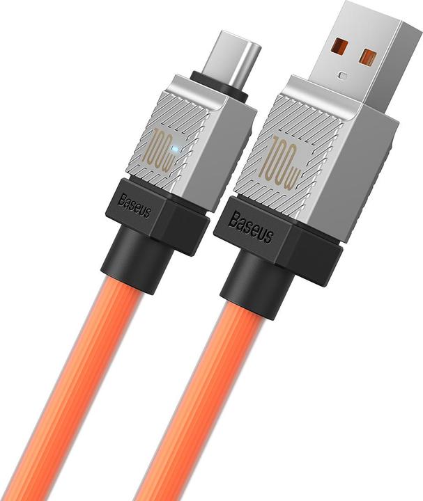 Produktbild Baseus Cable USB do USB-C CoolPlay 100W 1m (orange) (1 m, USB 3.0)
