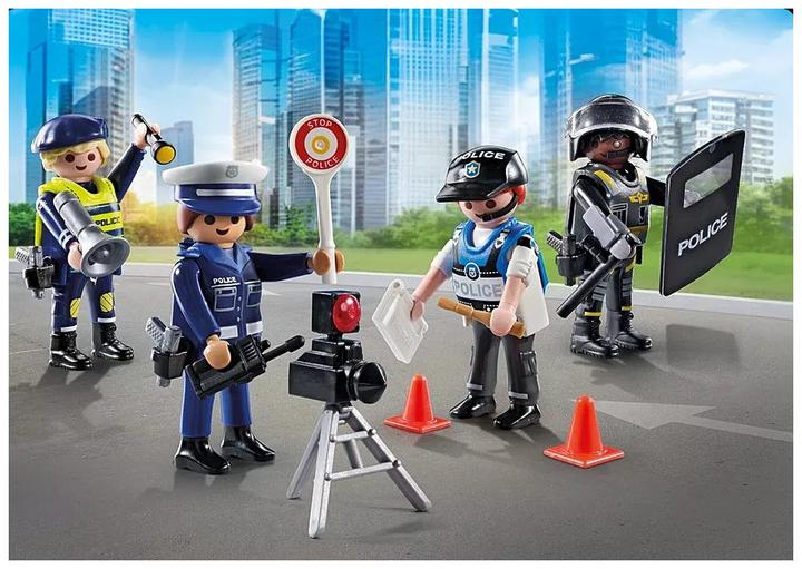 Produktbild Playmobil Figurenset Polizei (71730, Playmobil Action Heroes)