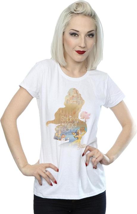 Produktbild Disney Princess Belle Filled Silhouette TShirt (M)