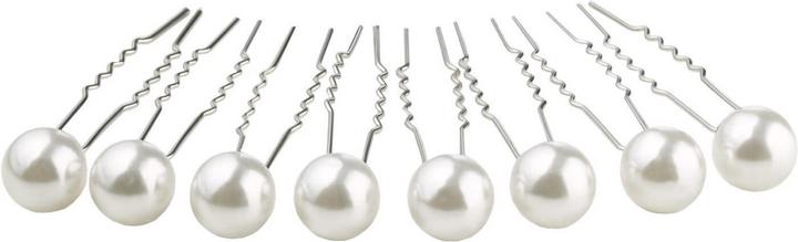 Celebride Haarnadeln Mit Perlen Weiss 14mm